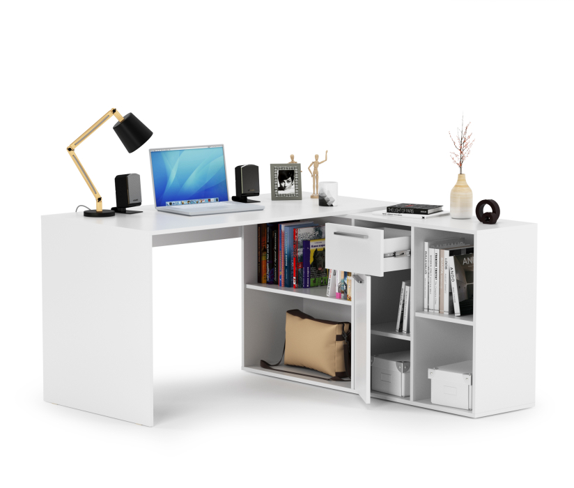 Прямые компьютерные столы, Стол-трансформер письменный Лайт 03.245F