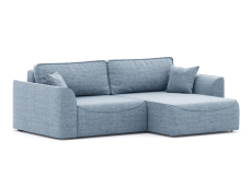 Диваны угловые в гостиную, Диван-кровать угловой Рафаэль еврокнижка НПБ, рогожка Люкс