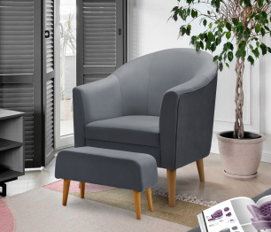 Кресло для отдыха Арти, микровелюр