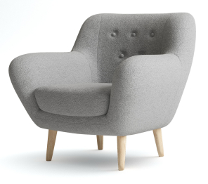 Кресло Элефант мягкое, Искусственный мех