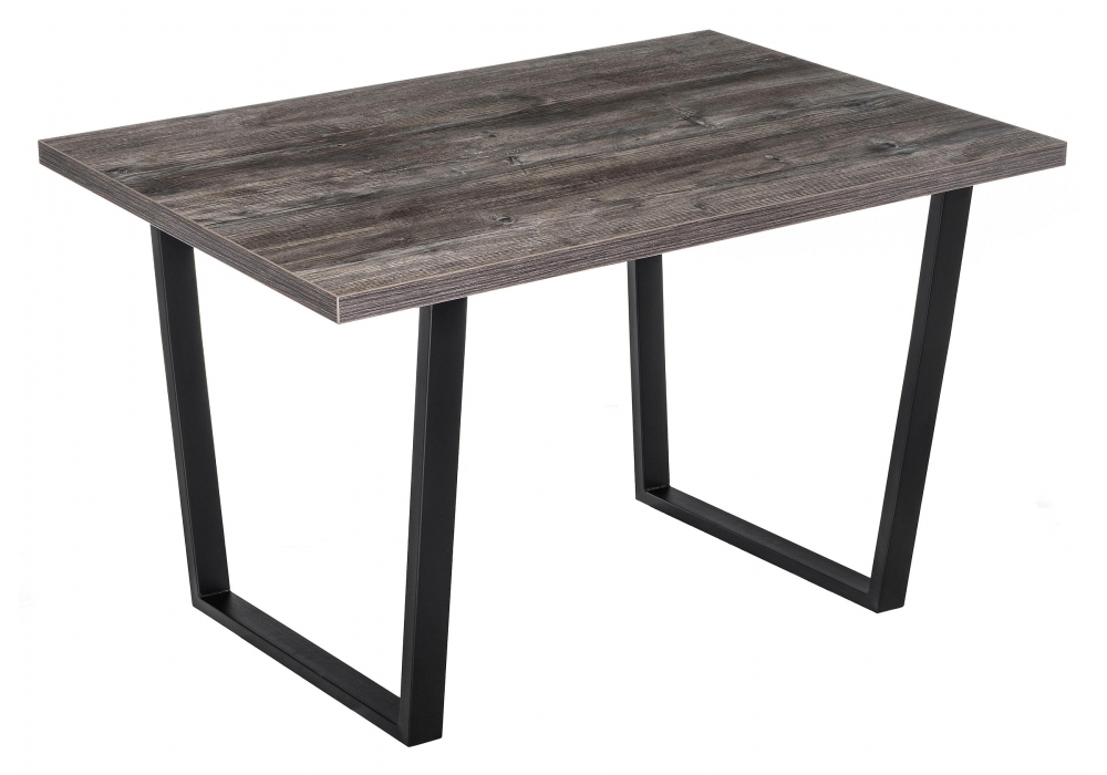 Обеденные столы, Стол деревянный Эльпатия 110 (черный матовый)