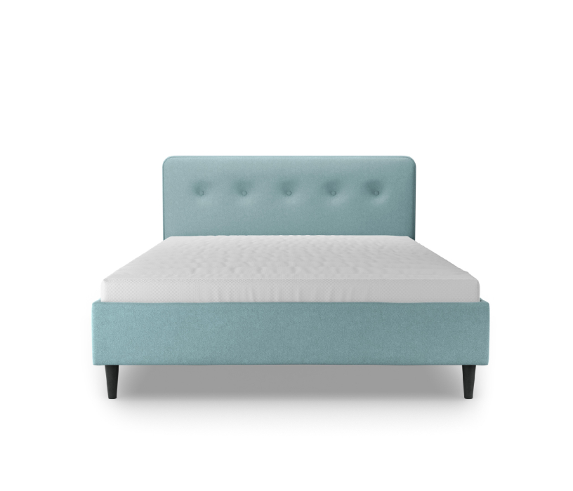 Кровати 140 см, Кровать Дримс 140х200 с кроватным основанием, велюр