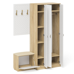 Мебель в прихожую П-6-500 № 47 фрезеровка ромб