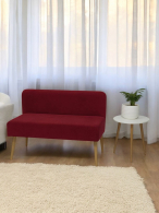 Кушетка диван, Диван кушетка Эли, велюр