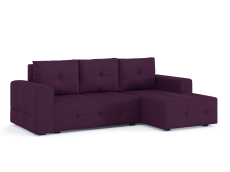 Диваны угловые в гостиную, Диван-кровать угловой Прадо, еврокнижка, велюр