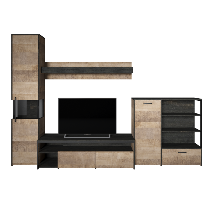 Витрины, Шкаф-пенал с витриной Трувор 13.205