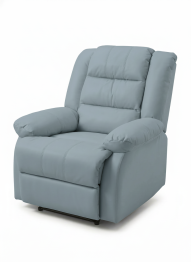 Кресло реклайнер механическое с поворотным механизмом СТИЛЬ 1 , экокожа