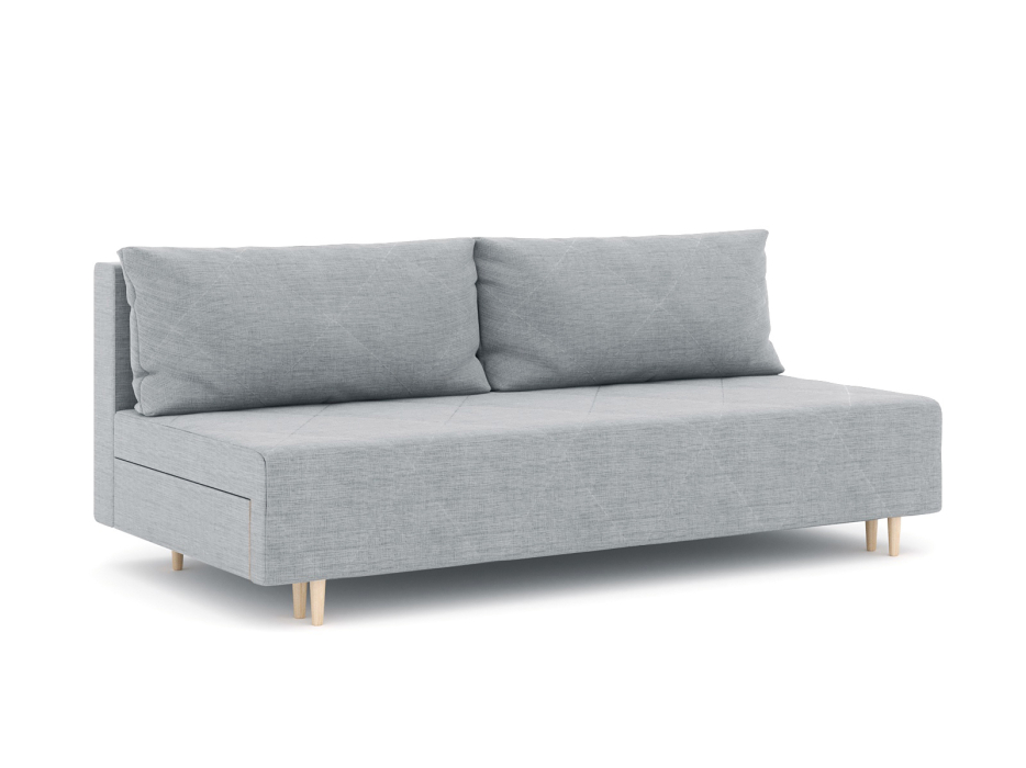 Диваны еврокнижки, Диван-кровать Милли без подлокотников, рогожка