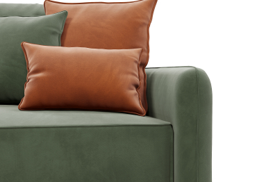 Диван прямой ПОРТЛЕНД с банкеткой