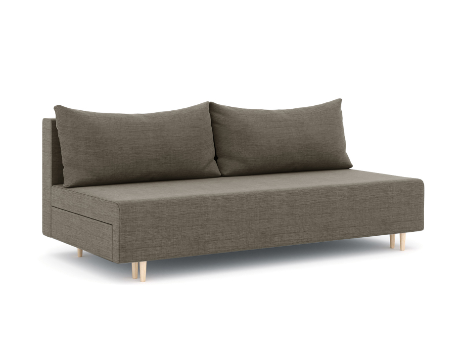 Диваны еврокнижки, Диван-кровать еврокнижка Смайл без подлокотников, рогожка Люкс