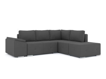 Диван-кровать угловой Хавьер  ПБ еврокнижка, велюр