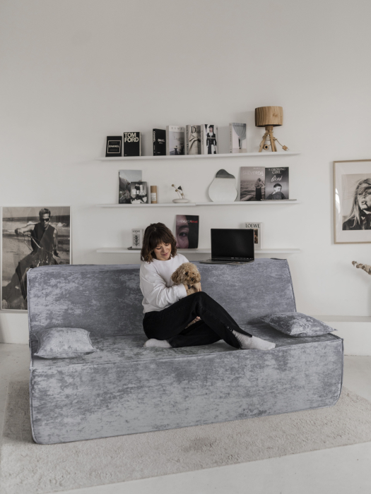 Бескаркасные диваны, Диван бескаркасный Клайд, плюш