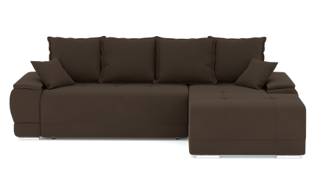 Диван-кровать угловой Нордвикс Мини, велюр