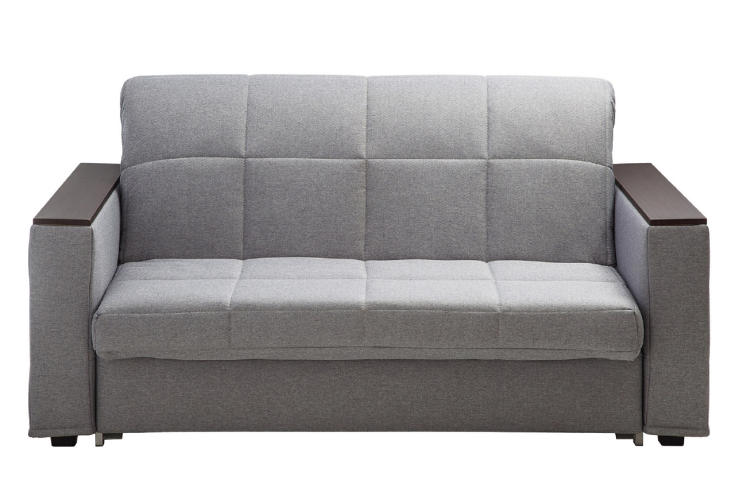 Диваны с ящиком для белья, Диван-кровать Аккордеон Классик 140 см Шерлок, рогожка