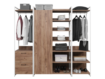 Гардеробная Urban Лофт 02 Белый