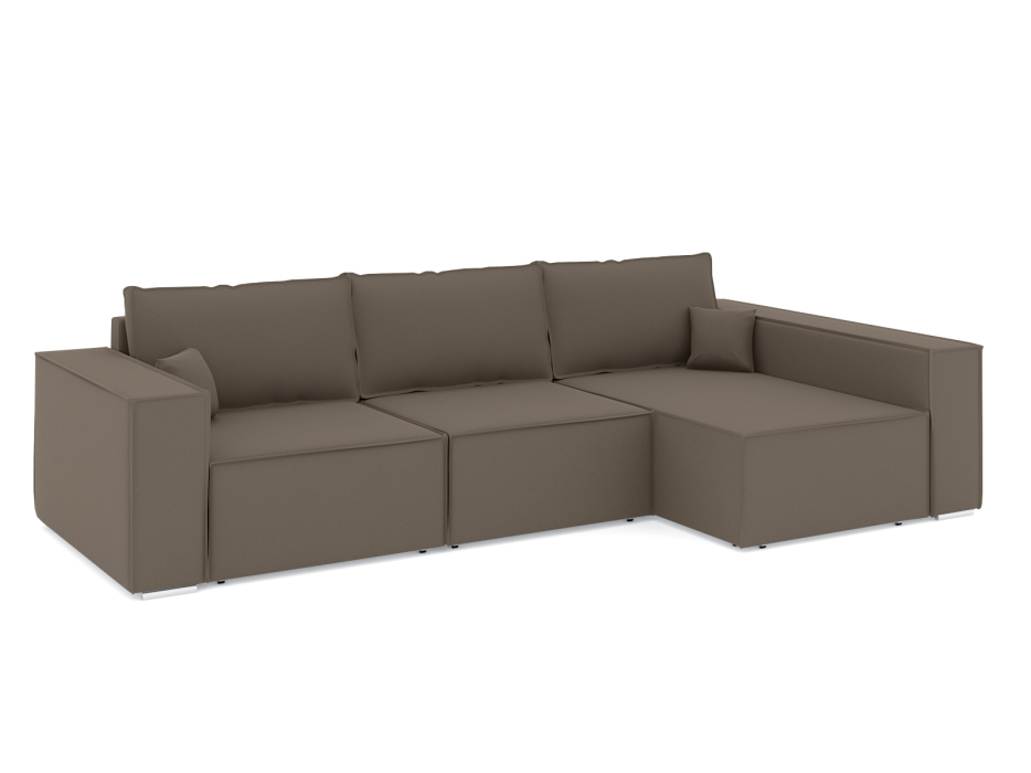 Диваны угловые в гостиную, Диван-кровать угловой Фостер Лофт, еврокнижка велюр