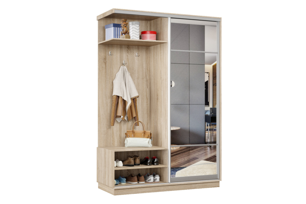 Прихожие, Прихожая Премьер 01 Лайт 11 Левая