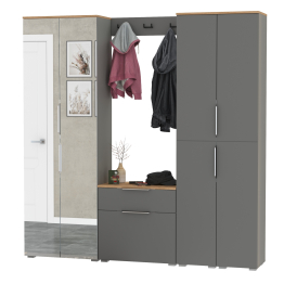 Прихожая с зеркалом Октава № 30