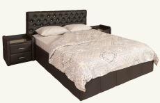 Мягкая кровать, Кровать АМАЛИЯ ЛЮКС 1800х2000 с ПМ.