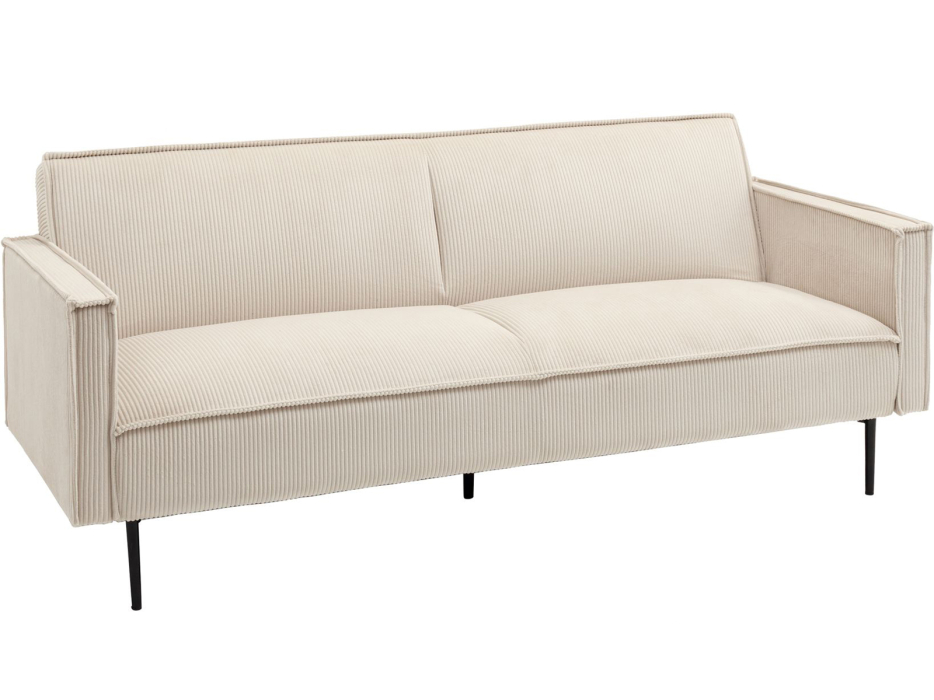 Диваны кровати со спальным местом, Диван прямой STOOL GROUP Кассель велюр рельефный