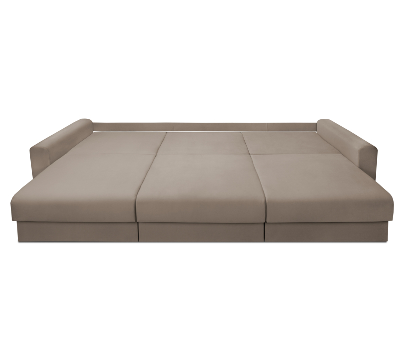 Диваны еврокнижки, Диван кровать прямой модульный Мэдисон, велюр