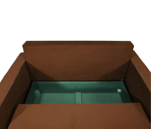 Диван-кровать еврокнижка Марс, 140, велюр