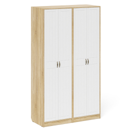 Два шкафа для прихожей П-6 МДФ фрезеровка прованс