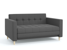 Диваны еврокнижки, Диван-кровать еврокнижка Квадро, велюр