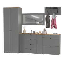 Стенка в прихожую Остин № 58