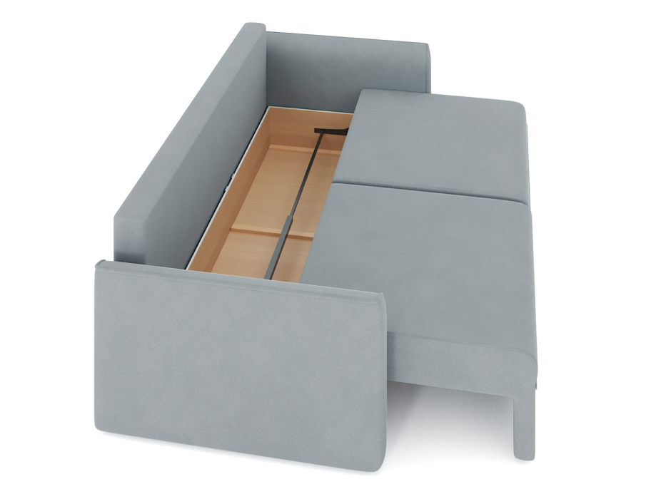 Диваны еврокнижки, Диван-кровать еврокнижка пантограф Эрдинг, велюр