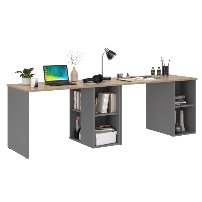 Прямые компьютерные столы, Два письменных стола Лайт 12.163