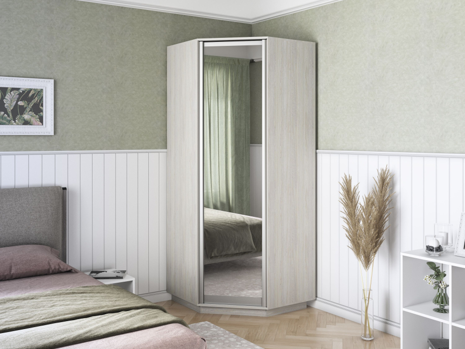 Для одежды, Шкаф распашной Угловой Экспресс, 90х90х220 см