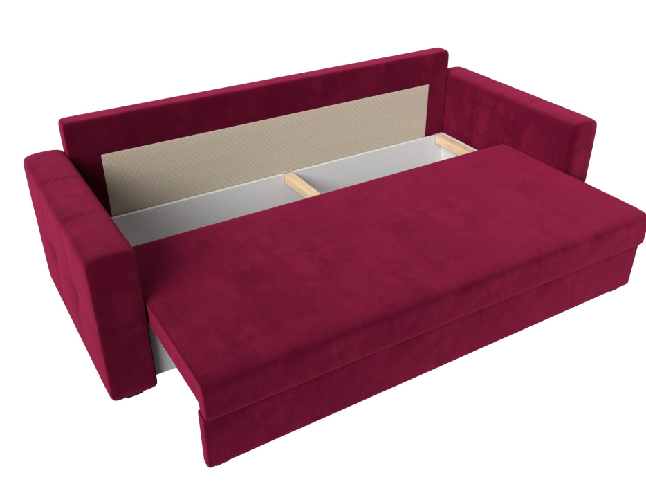 Диваны еврокнижки, Прямой диван Лига-006, микровельвет