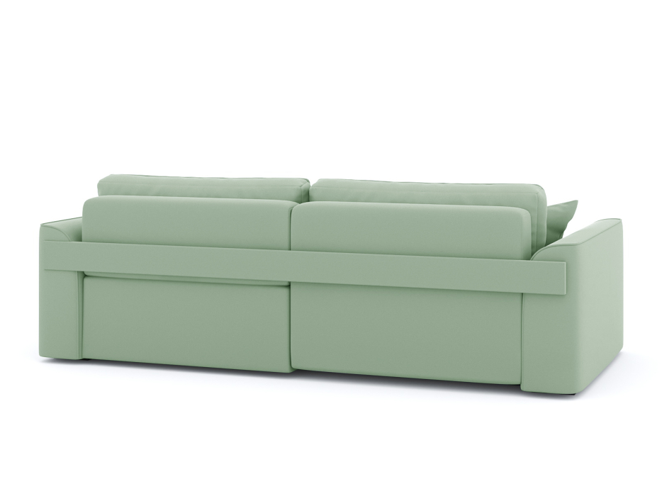 Диваны угловые в гостиную, Диван-кровать угловой Рафаэль еврокнижка НПБ, велюр