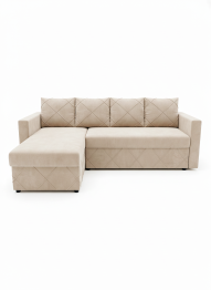 Диван угловой Стелла 140, велюр