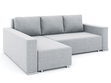 Диваны угловые в гостиную, Диван-кровать угловой Марко еврокнижка, рогожка