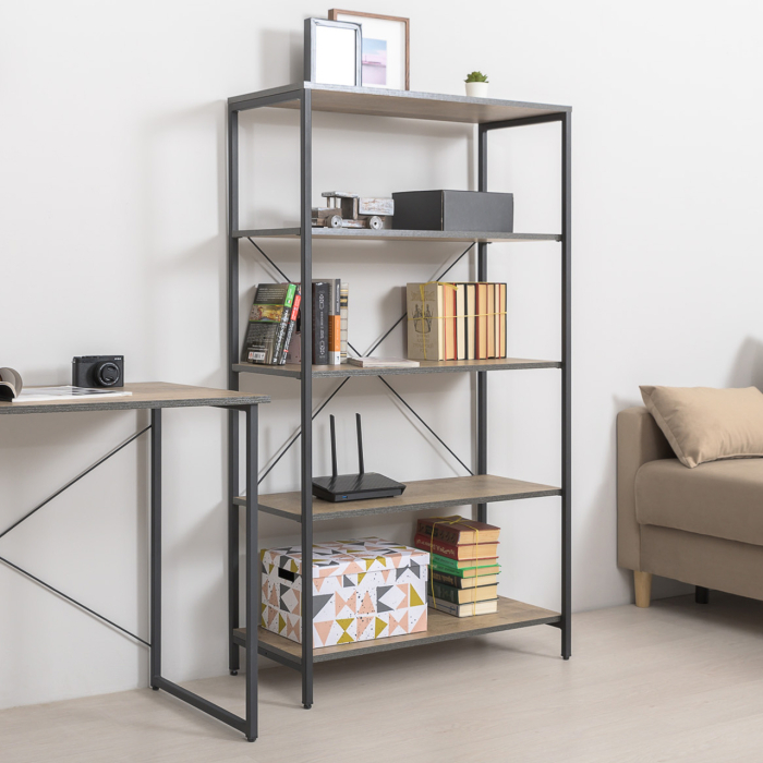 Стеллажи, Открытый стеллаж с полками и стеллаж Трувор 13.151.02