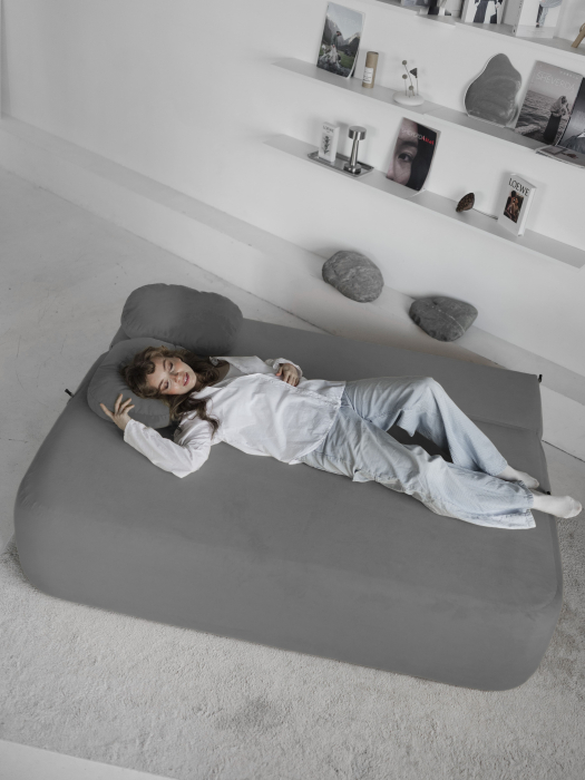 Дизайнерские диваны, Бескаркасный диван Бабл, велюр