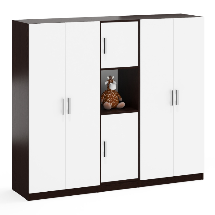 Шкафы двухстворчатые, Стенка из мебельных шкафов СК-9