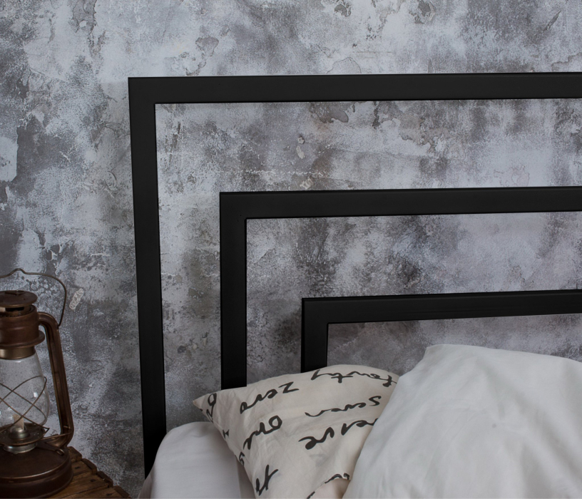 Кровати более 180 см, Металлическая кровать Атланта 1.8