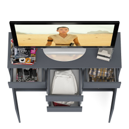 Комод с ящиками и дверками Мори МК1200.4