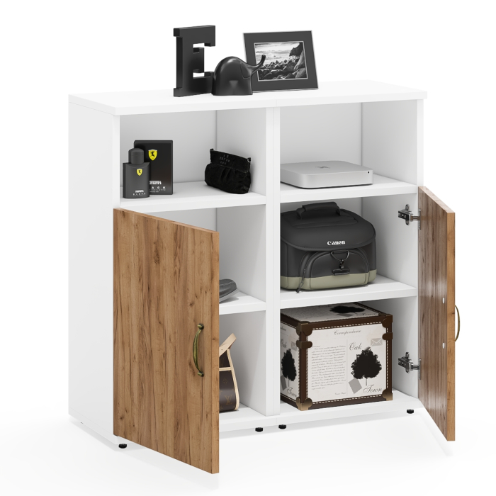 Тумбы, Две тумбы с дверками Лидер-8.