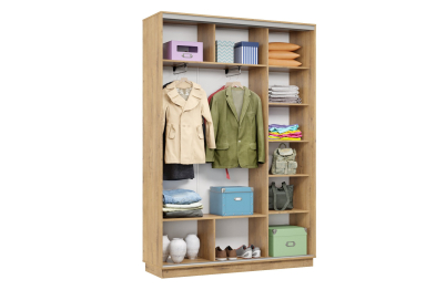 Шкаф-купе Премьер Лайт 09 (11;11) двухдверный