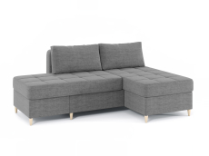 Диваны угловые в гостиную, Диван-кровать угловой Оливер 2 еврокнижка-трансформер, рогожка Люкс