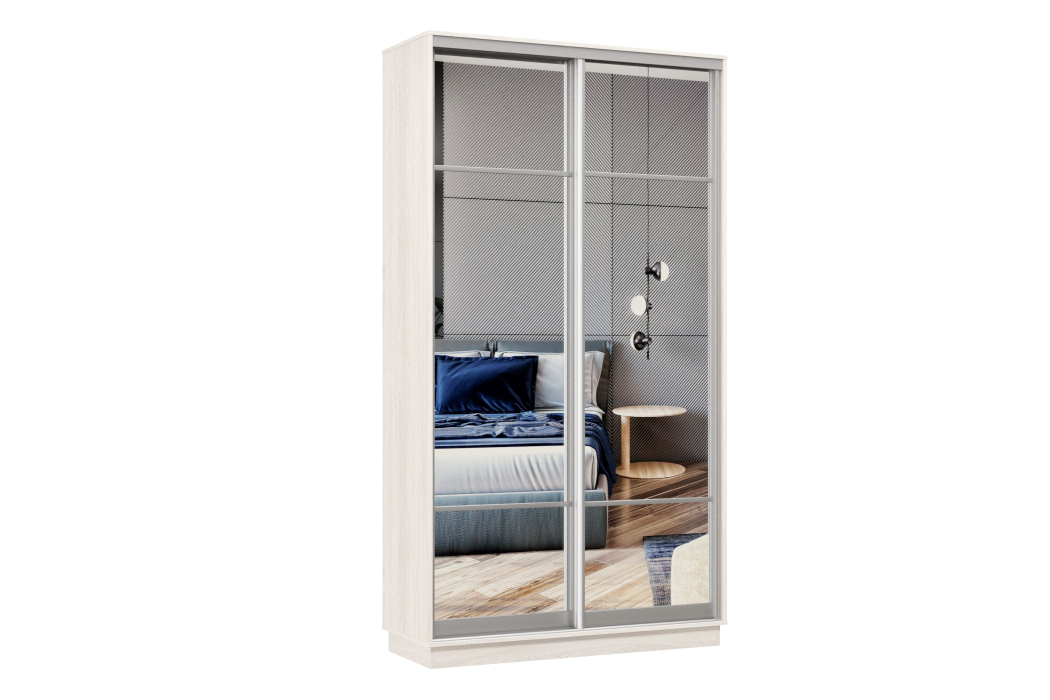 Шкафы-купе, Шкаф-купе Премьер Лайт 01 (11;11) двухдверный