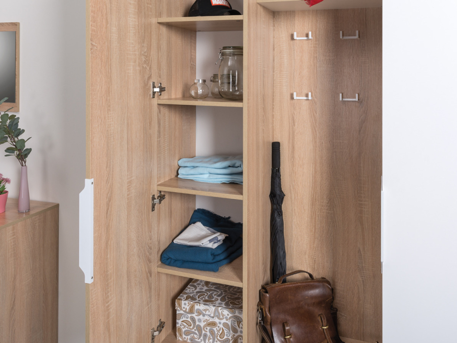 Прихожая, Прихожая Куба Шкаф комбинированный 10.14