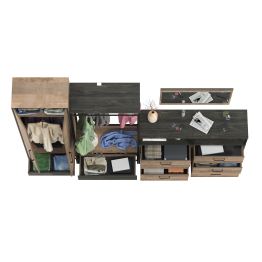 Прихожая Трувор в стиле лофт № 235