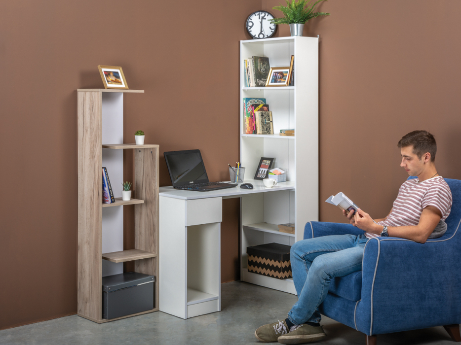 Письменные столы, Стол со шкафом комбинированным Лайт 10.01