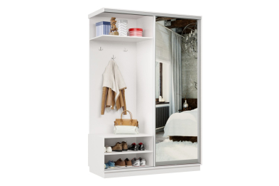 Прихожая-купе Премьер 01 Белый