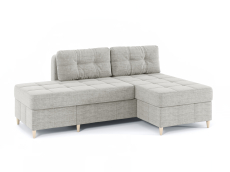 Диваны угловые в гостиную, Диван-кровать угловой Оливер Люкс 2 еврокнижка-трансформер, рогожка Люкс